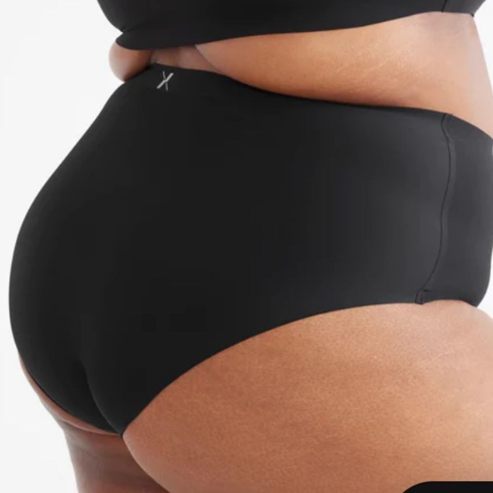 Knix Leakproof bikini Medium Absorbency black Small‎ Nwt